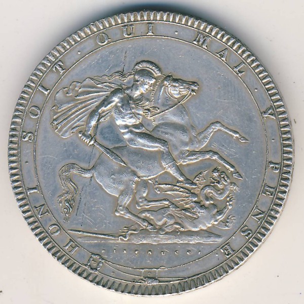 Великобритания, 1 крона (1818 г.)