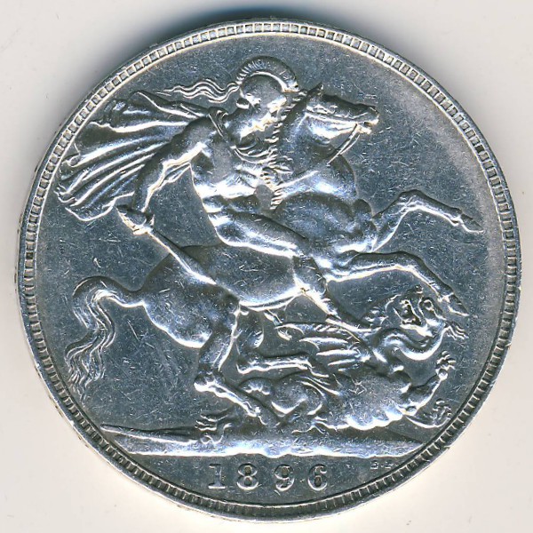 Великобритания, 1 крона (1896 г.)