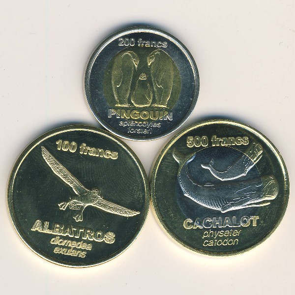Острова Кергелен., Набор монет (2011 г.)
