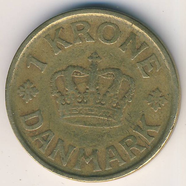 Дания, 1 крона (1925 г.)