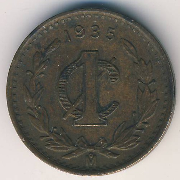 Мексика, 1 сентаво (1935 г.)