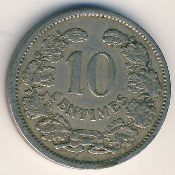 Люксембург, 10 сентим (1901 г.)