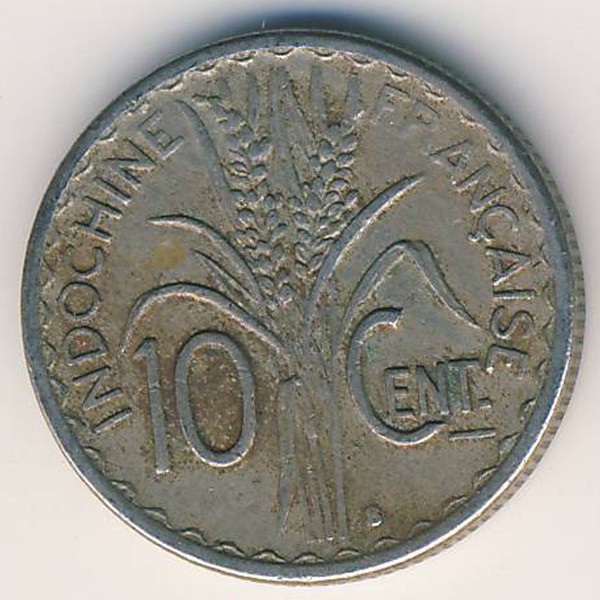 Французский Индокитай, 10 центов (1941 г.)