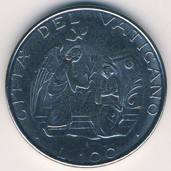 Ватикан, 100 лир (1987 г.)