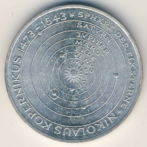 ФРГ, 5 марок (1973 г.)