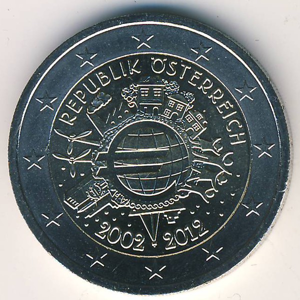 Австрия, 2 евро (2012 г.)