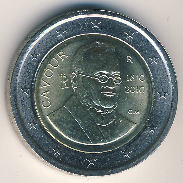 Италия, 2 евро (2010 г.)