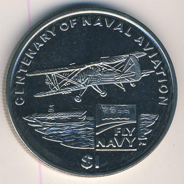 Виргинские острова, 1 доллар (2009 г.)