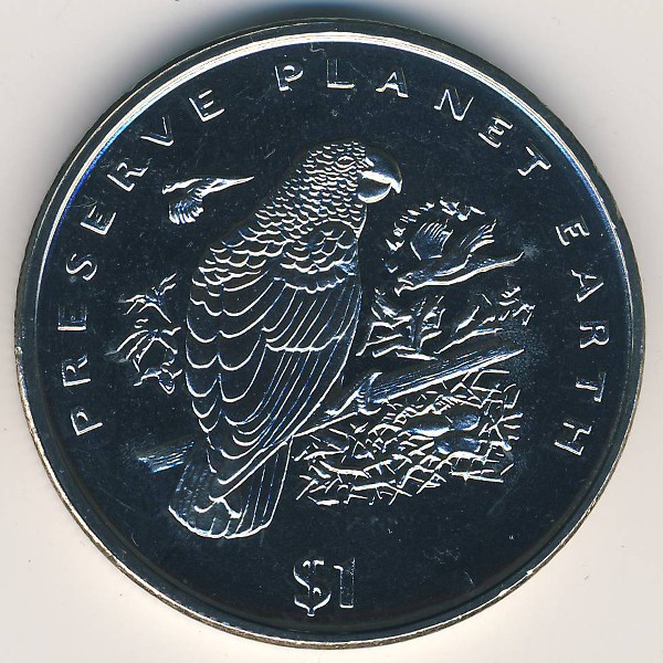 Либерия, 1 доллар (1996 г.)