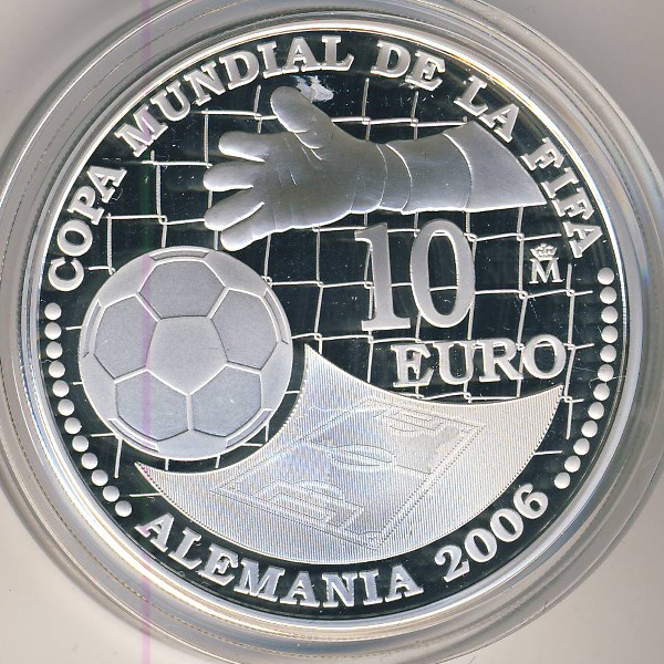 Испания, 10 евро (2004 г.)