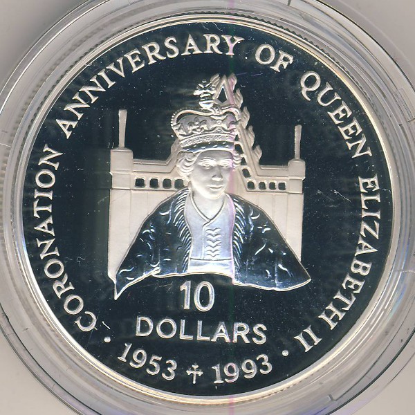 Соломоновы острова, 10 долларов (1992 г.)