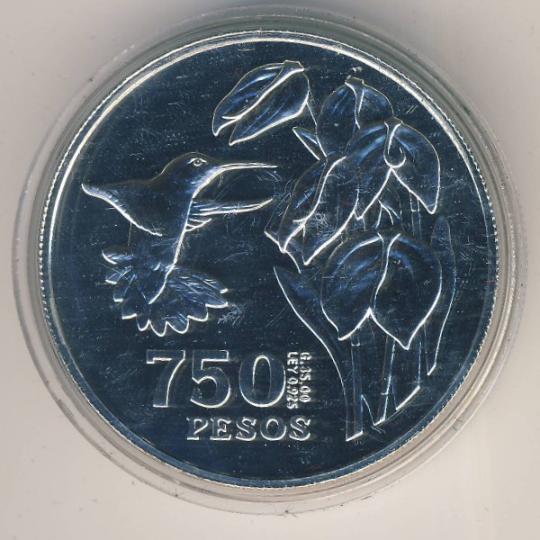 Колумбия, 750 песо (1978 г.)
