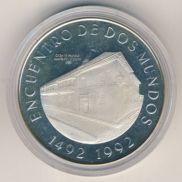 Колумбия, 10000 песо (1991 г.)
