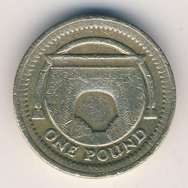 Великобритания, 1 фунт (2006 г.)