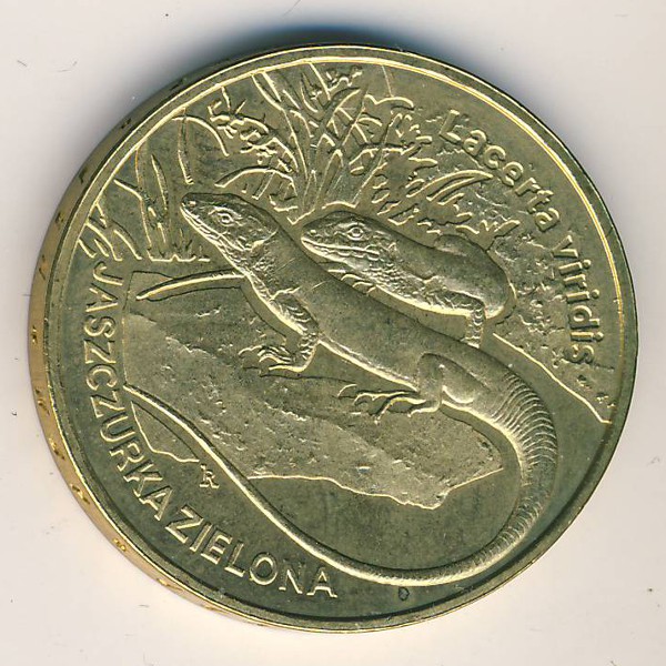 Польша, 2 злотых (2009 г.)