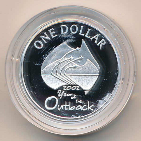 Австралия, 1 доллар (2002 г.)