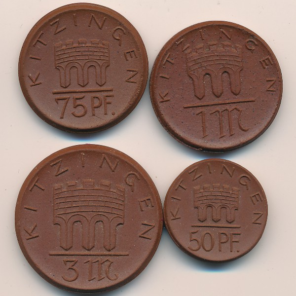 Китцинген., Набор монет (1921 г.)