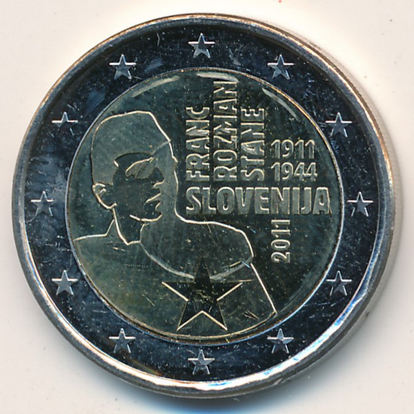 Словения, 2 евро (2011 г.)