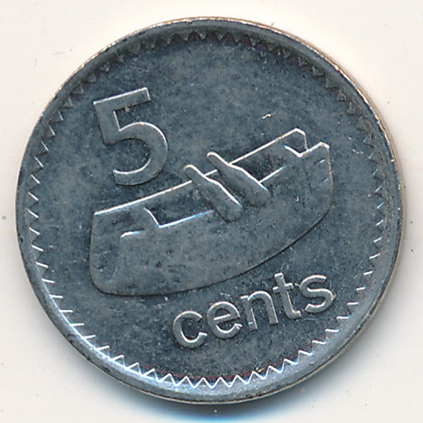 Фиджи, 5 центов (2009 г.)