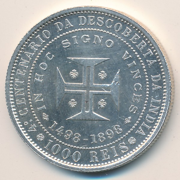 Португалия, 1000 рейс (1898 г.)