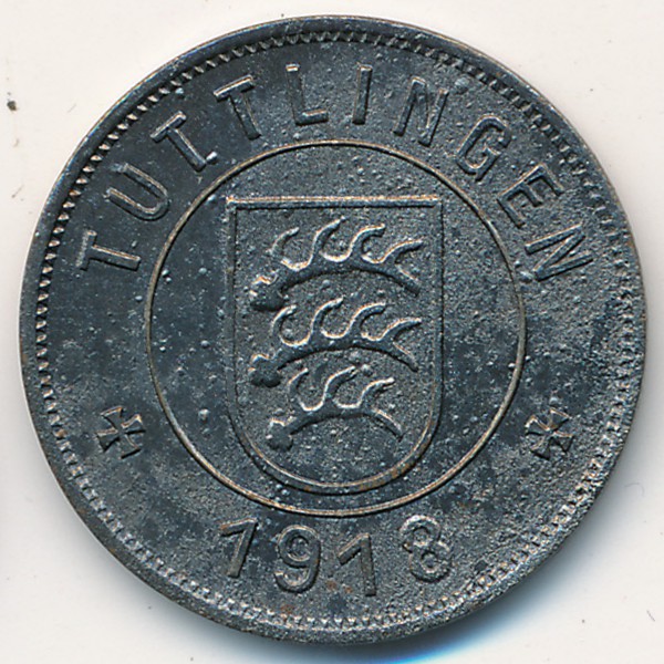 Тутлинген., 1/2 марки (1918 г.)