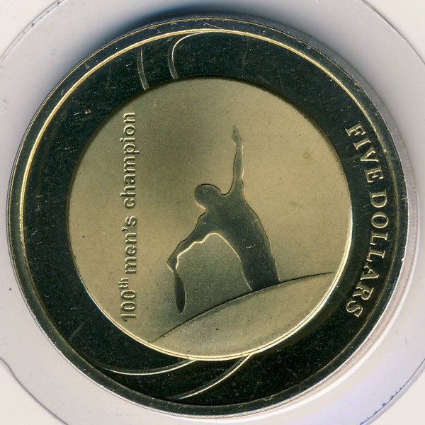 Австралия, 5 долларов (2012 г.)