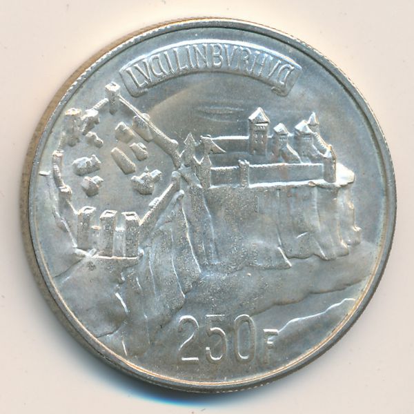 Люксембург, 250 франков (1963 г.)