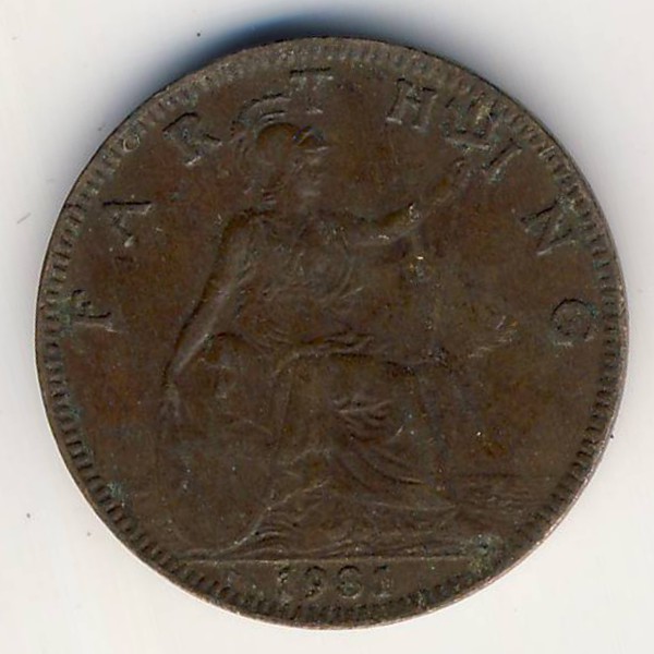 Великобритания, 1 фартинг (1931 г.)