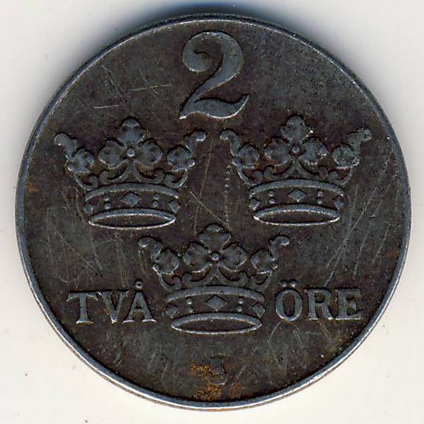 Швеция, 2 эре (1947 г.)