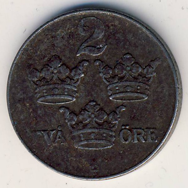 Швеция, 2 эре (1947 г.)
