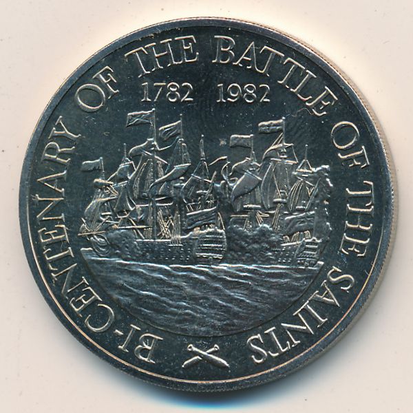 Остров Сент-Люсия, 10 долларов (1982 г.)