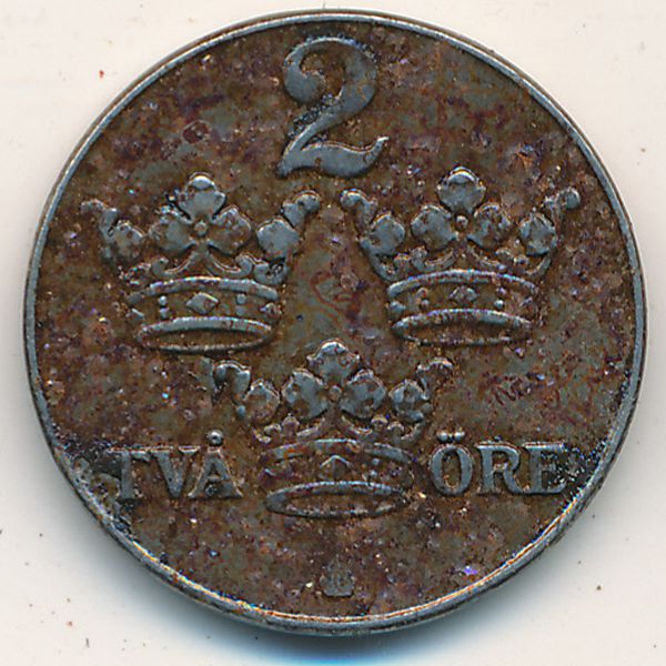 Швеция, 2 эре (1942 г.)