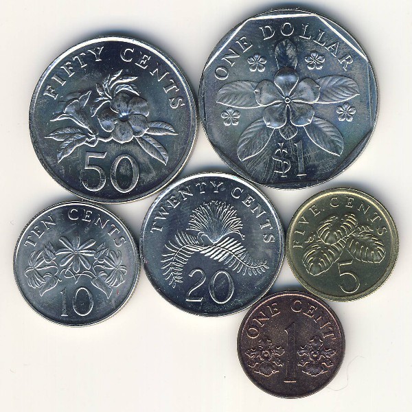 Сингапур, Набор монет (1987 г.)