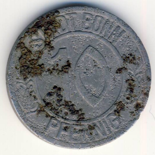 Бонн., 10 пфеннигов (1920 г.)