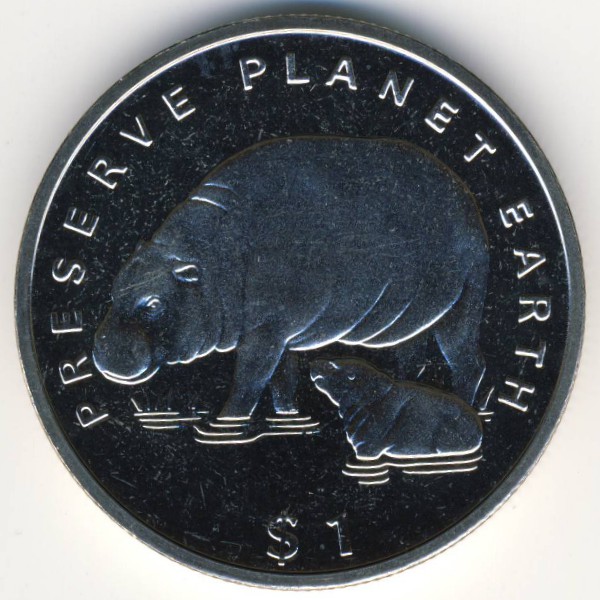 Либерия, 1 доллар (1994 г.)