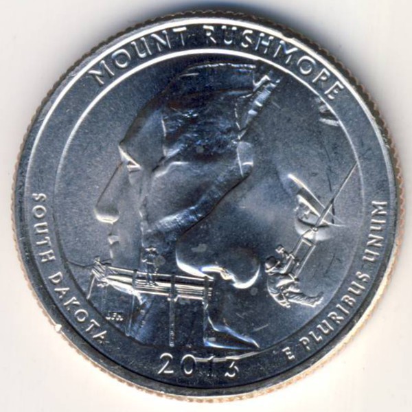 США, 1/4 доллара (2013 г.)