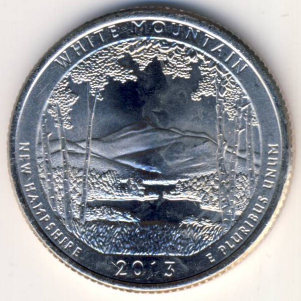 США, 1/4 доллара (2013 г.)