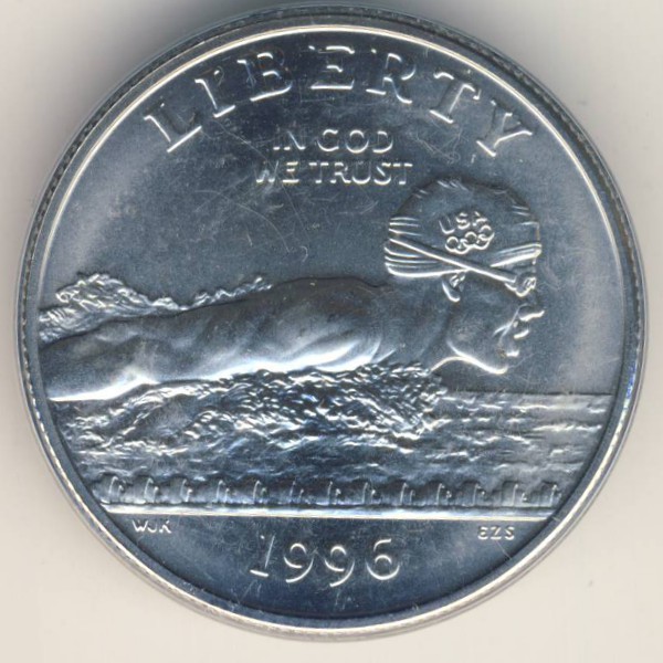 США, 1/2 доллара (1996 г.)