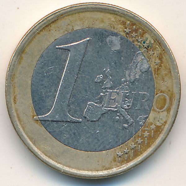 Испания, 1 евро (2001 г.)