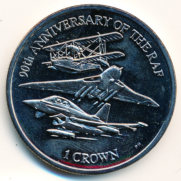 Фолклендские острова, 1 крона (2008 г.)