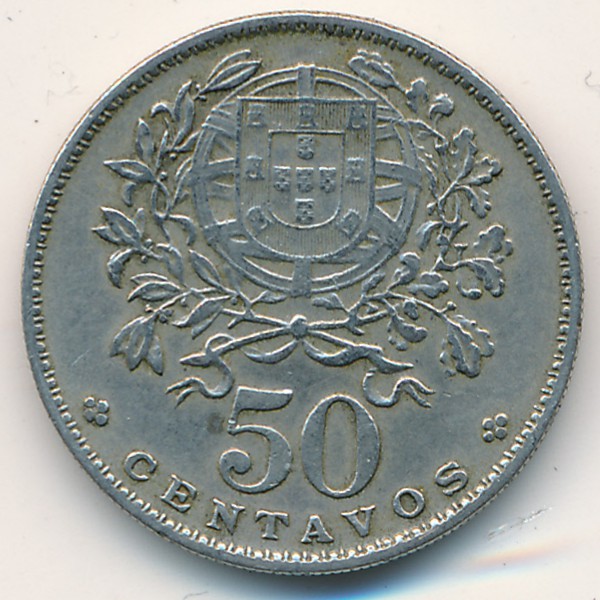 Португалия, 50 сентаво (1964 г.)