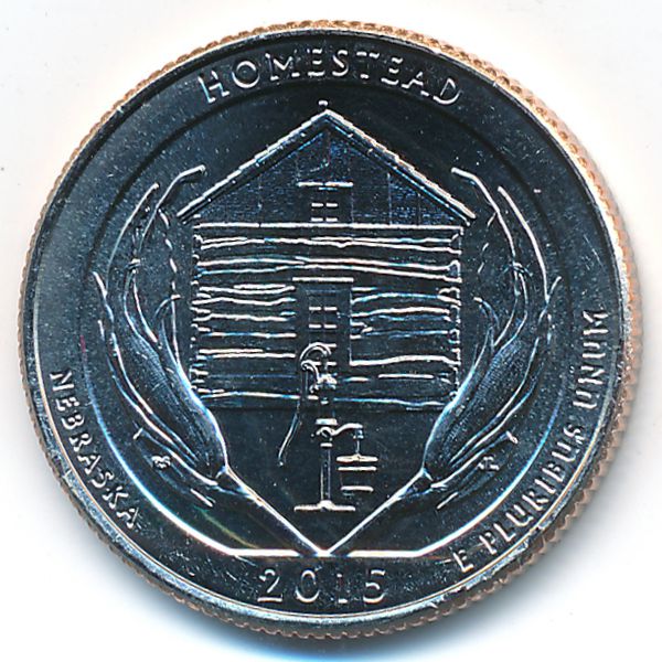 США, 1/4 доллара (2015 г.)