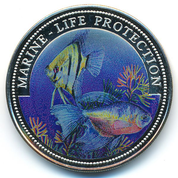 Либерия, 1 доллар (1996 г.)