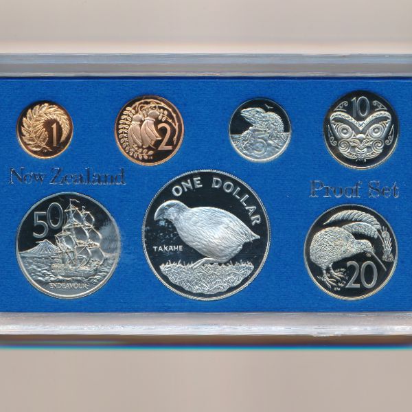 Новая Зеландия, Набор монет (1982 г.)