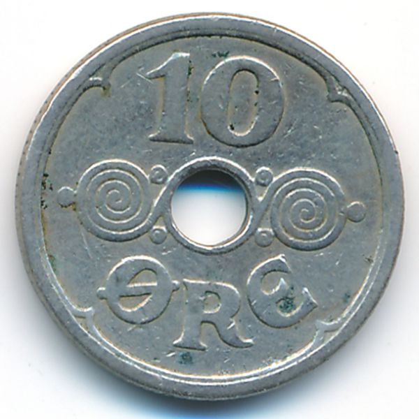 Дания, 10 эре (1924 г.)
