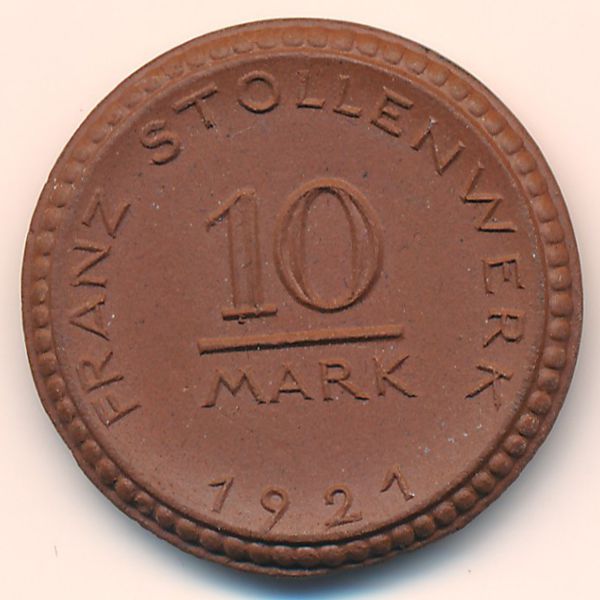 Кельн-на-Рейне., 10 марок (1921 г.)