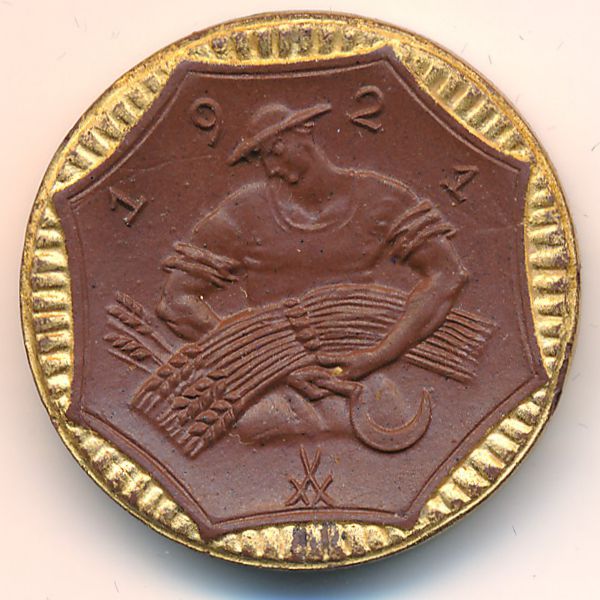 Саксония., 10 марок (1921 г.)