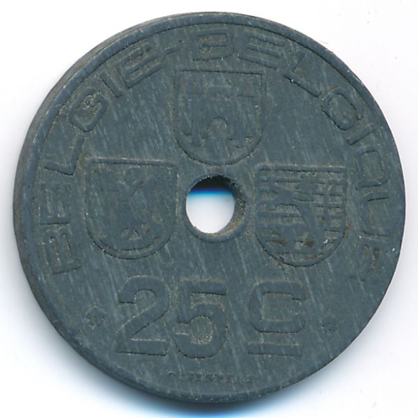 Бельгия, 25 сентим (1944 г.)