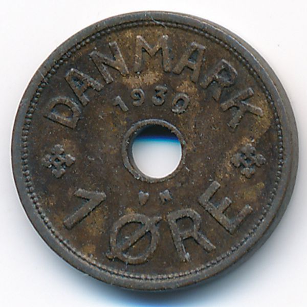 Дания, 1 эре (1930 г.)