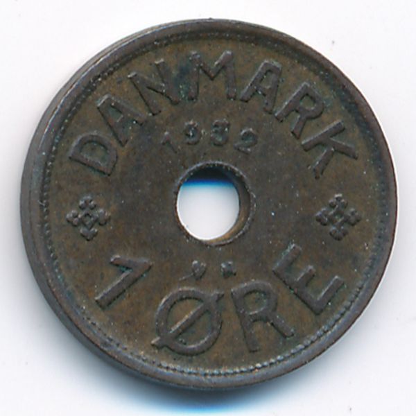 Дания, 1 эре (1932 г.)